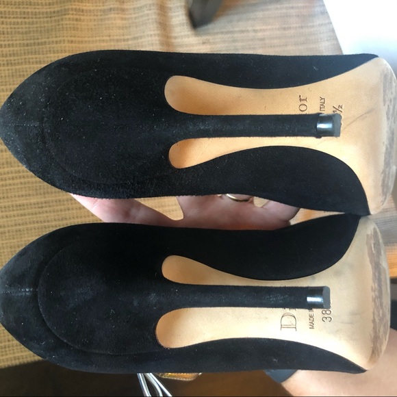 CHRISTIAN DIOR Coquette suede pump - Picture 8 of 11